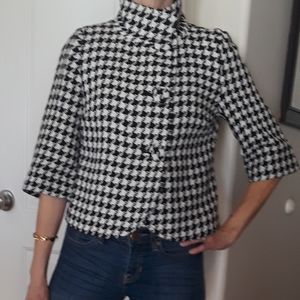Houndstooth Banana Republic Jacket